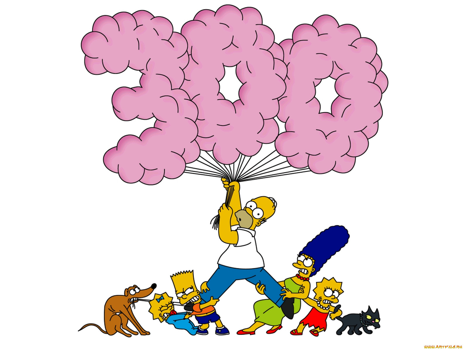, the, simpsons
